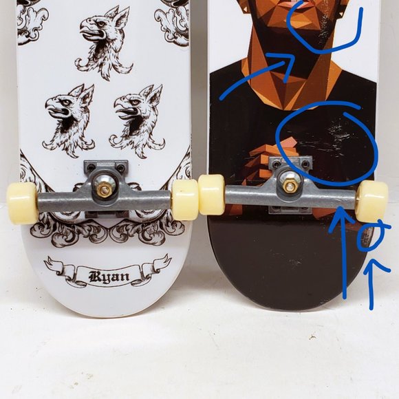 Tech Deck Finger Skate Board Lot of 2 Felipe Plan B Sovrn MMXIX Ryan - Picture 8 of 8